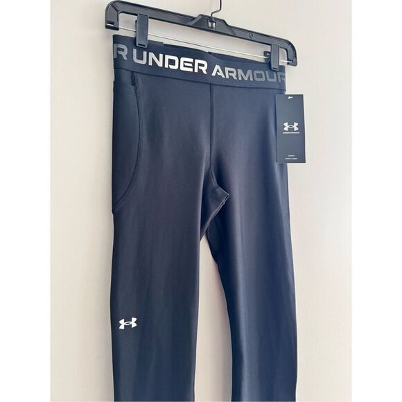 Under Armour Heatgear Compression High Rise Leggings Full Length Small - Picture 3 of 8